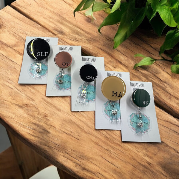 Personalized Medical Badge Reels – Professional ID Holders for Healthcare Workers