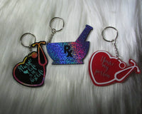 Stethopscope keychain *OR* Pharmacy technician keychain -- nurse gifts -- healthcare gifts